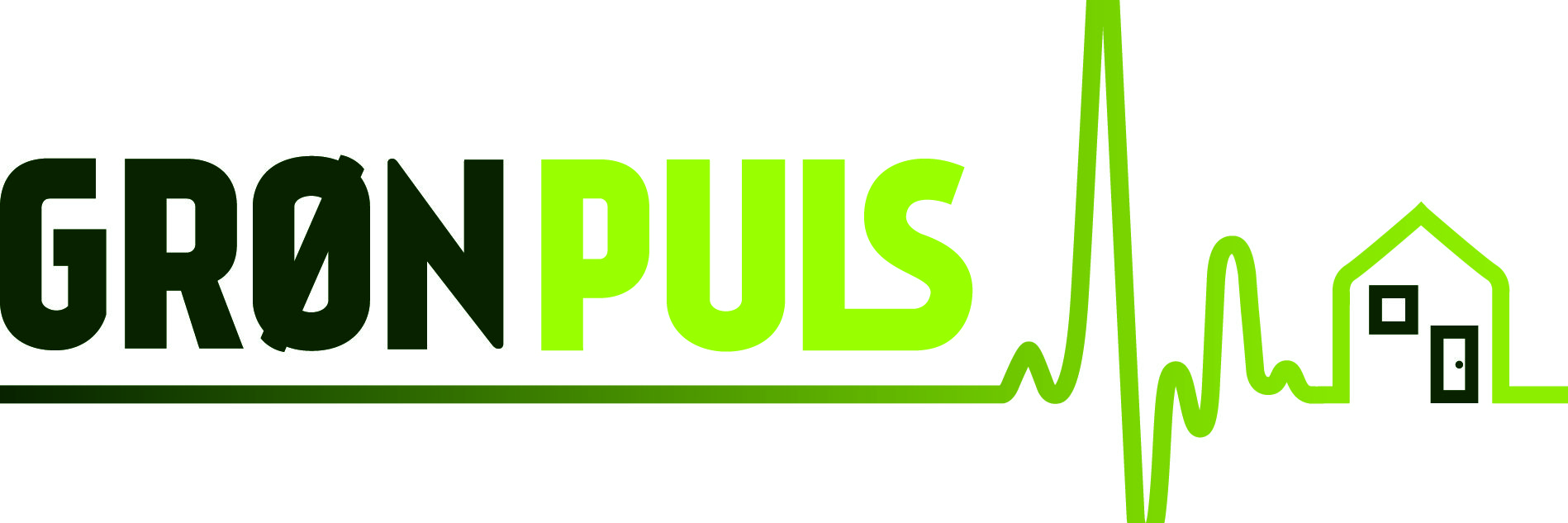 Grøn puls logo