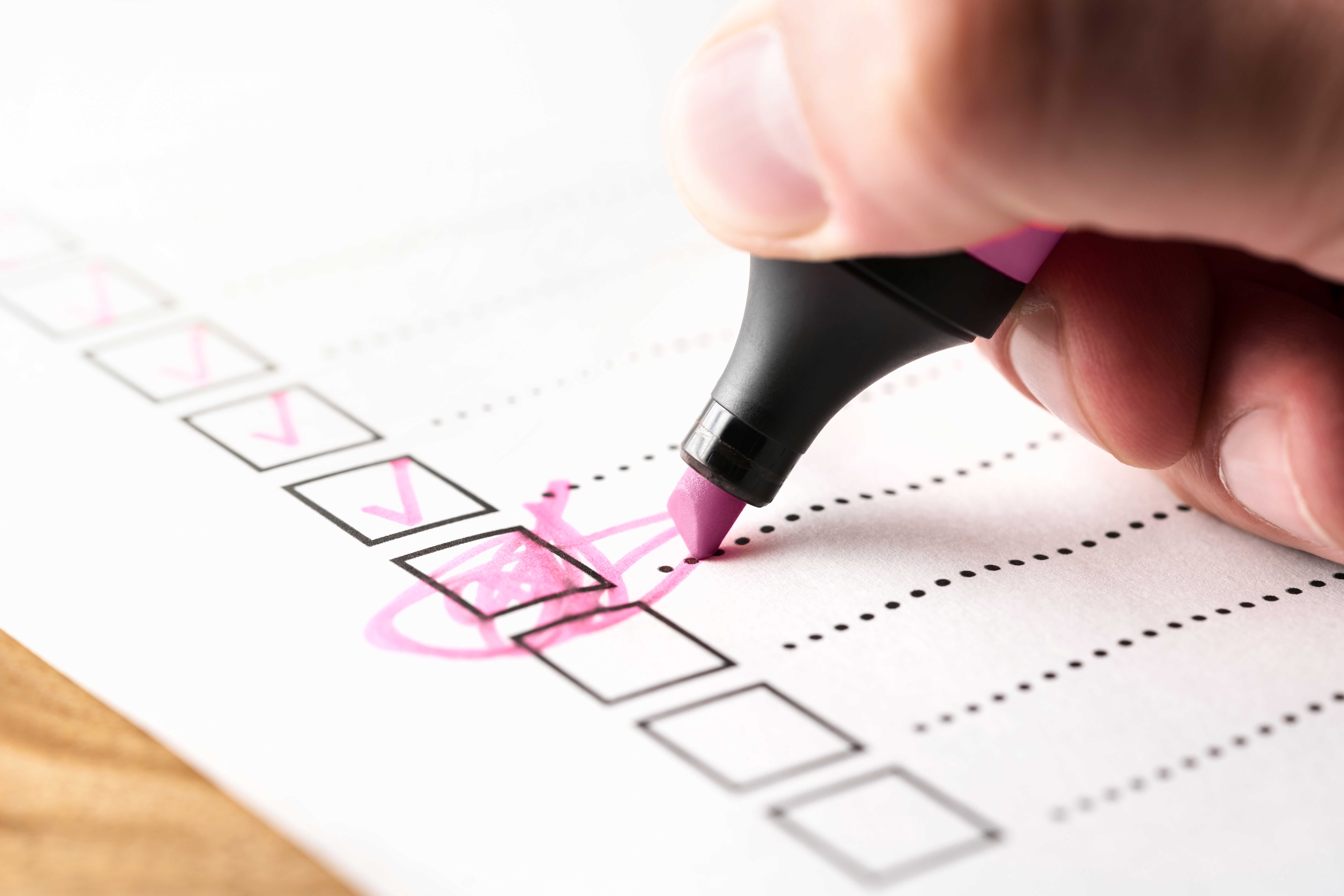 Udfyldning af formular