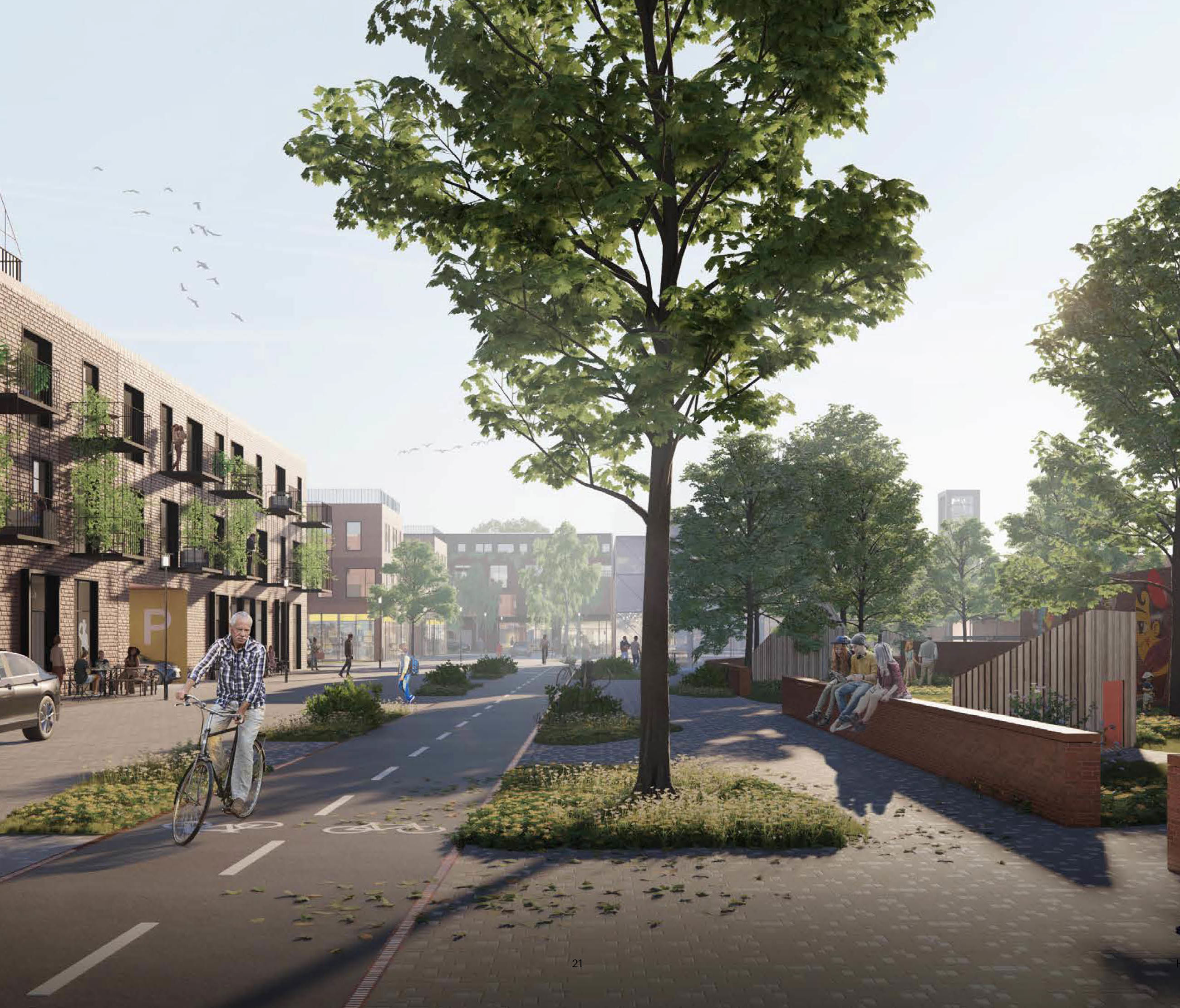 Illustration Østervangsbyen