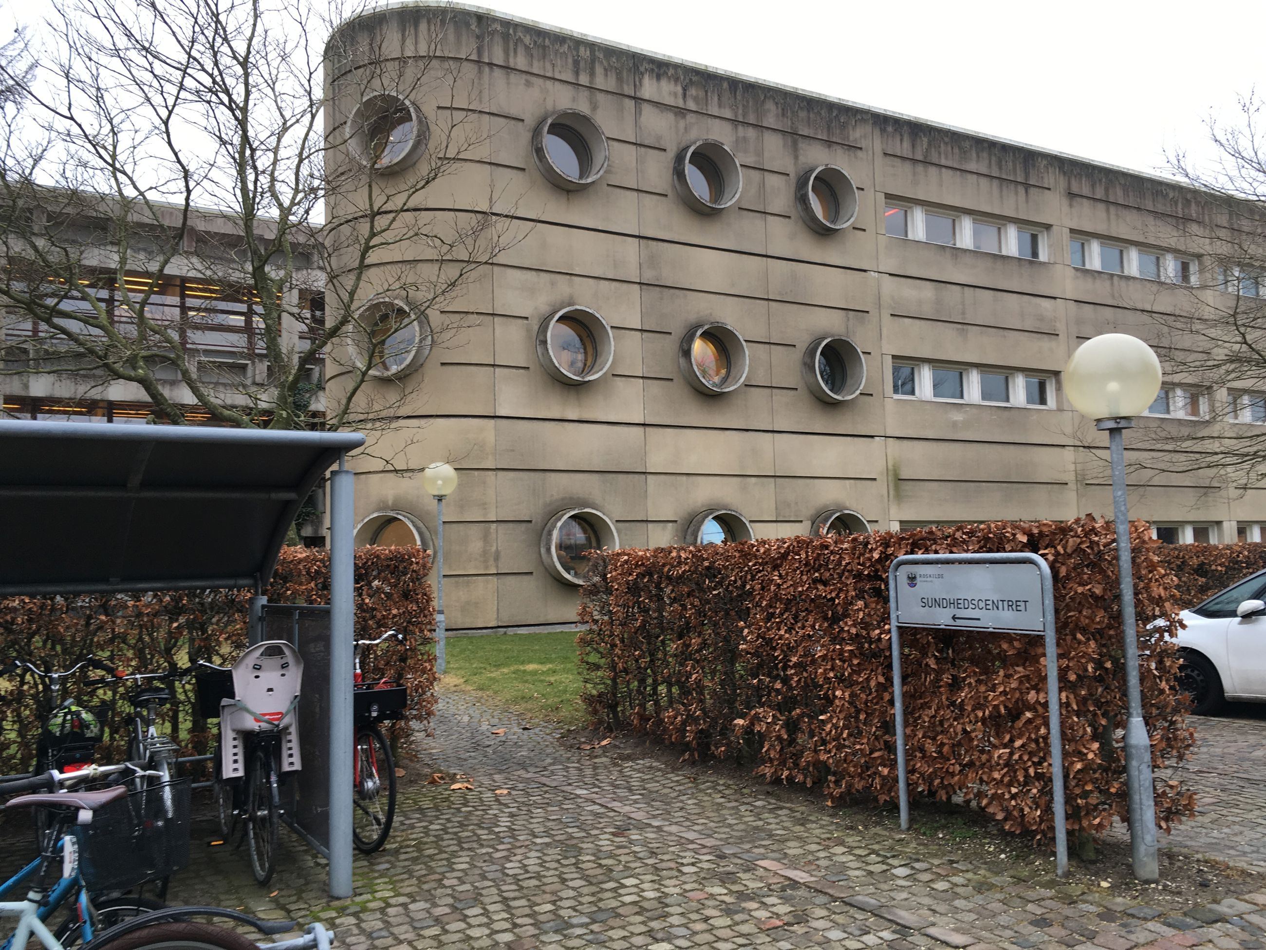 Indgang til Rådhuset.